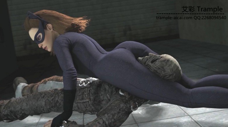 3D-动漫游戏，猫女 腿绞坐脸 守望先锋作者系列 O-170429-4