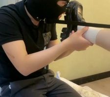 【毛绒月亮】舔闻皮鞋白袜裸足黑丝jio【完整版】 bf33440