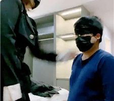 【甜沁】跪舔长靴原味白袜/吃口水 bf36323