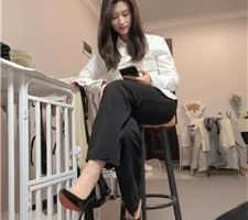 【蜜雪】白领S-高跟美腿诱惑下属狗/囚禁狗笼 bf40608