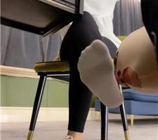 【潘妮女王】虐乳/白船袜诱惑/抽耳光/小白鞋踩踏/喂口水/踢踹 bf41315