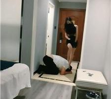 【多多】约调迟到的下场 bf41596