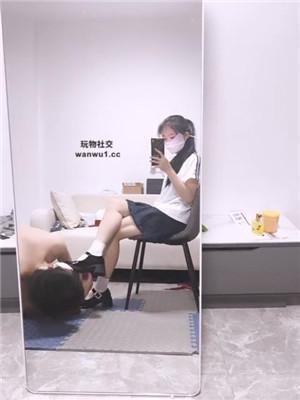 【汀兰】学生S-皮鞋白袜裸足气味辱 bf43568
