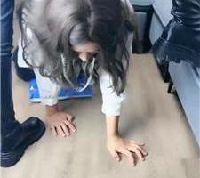 【语小心】情侣主-清理长靴白棉袜裸足/赏赐圣水 bf45844