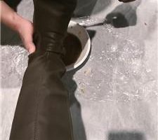 【芮兮】贱狗甘愿为主人刷鞋爱吃刷鞋水 JS241106-9