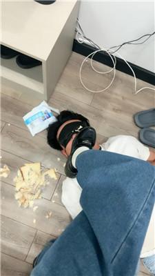 【菲S】皮鞋白袜踩踏喂食/袜子塞嘴 JS241203-13