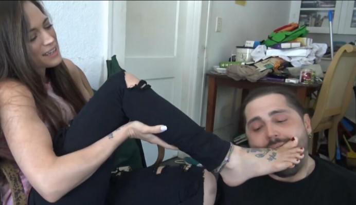 【精品深喉】Foot Gagging – Feet, Deep Toe Sucking O-210626-8