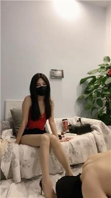 【甜一】狗链遛狗-铆钉高跟玉足踩/虐乳 bf50280