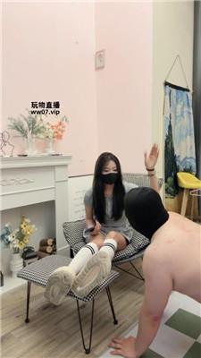 【米琦妙妙屋】及膝白袜羞辱-舔脏鞋底-滴蜡 bf52438