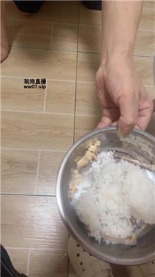【琼爷】狗盆喂食剩饭剩菜 JS250505-4