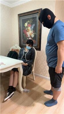 【九朝】帆布鞋黑袜羞辱贱奴 JS250509-15