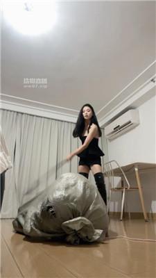 【万万】长靴S-麻袋囚禁重度鞭打 JS250601-26