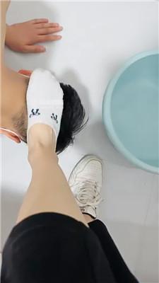 【芷涵】脏运动鞋船袜辱 JS250608-8