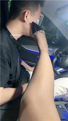 【桃桃樱】拴狗链-车内挑逗司机奴 JS250613-16
