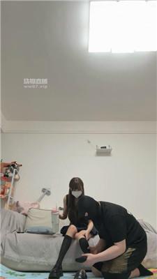 【鹿可】皮鞋黑袜羞辱家奴 bf54766