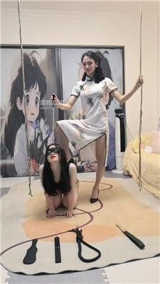 【嘤嘤嘤】重刑-吊绑闺蜜犬狂抽【双视角版】 JS250622-15