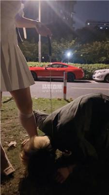 【九月】户外调惩罚小黄毛【双视角版】 JS250812-11