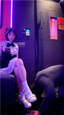 【灵芷】KTV-可爱陪酒妹白袜虐 JS251113-18