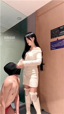 【丸子】白袜深喉浓痰直接圣水 bf60036