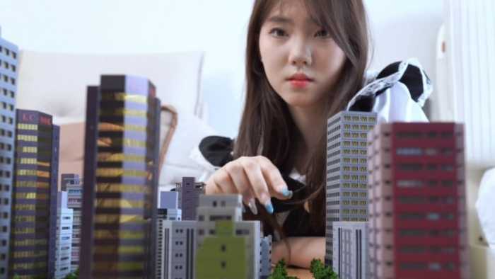 【GTS-国产精品】甜美女神脚下的微缩城市 JS260407~2
